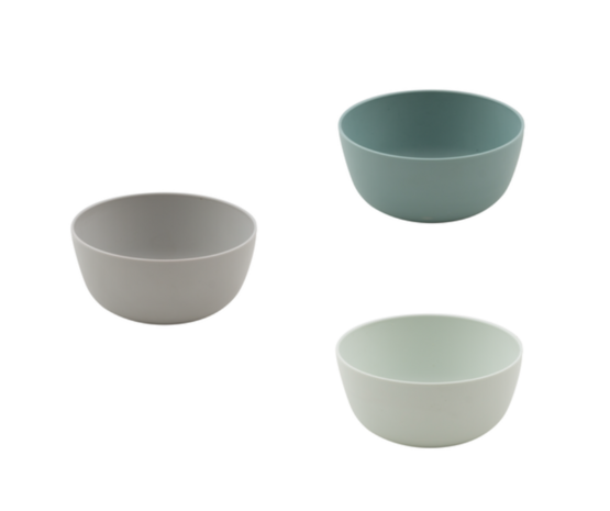 Point Virgule PLA kommen diverse kleuren - GreenPicnic bio plastic servies