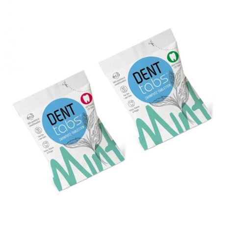 Denttabs toothbrush tablets Fresh Mint