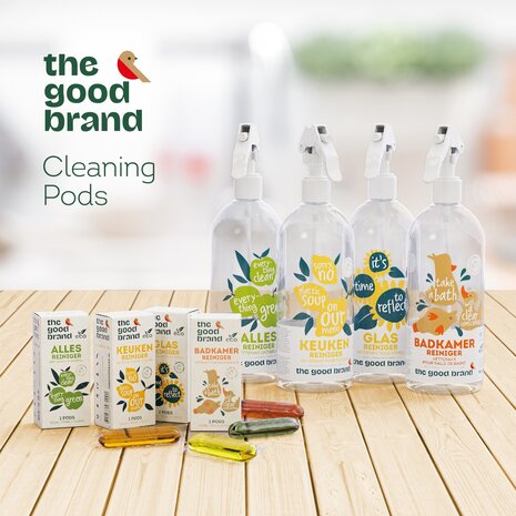 The Good Brand eco pods voor schoonmaken - GreenPicnic