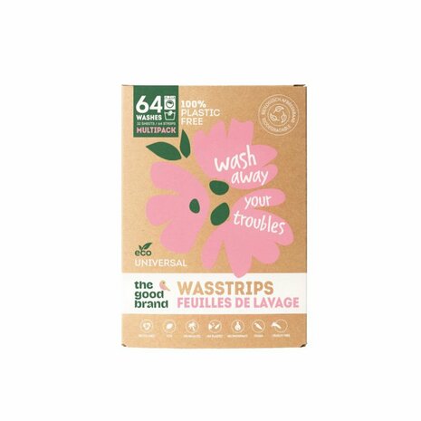 GreenPicnic - Eco wasstrips van The Good Brand, extra grote verpakking