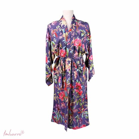 Imbarro Royal Kimono Paradise Purple - GreenPicnic