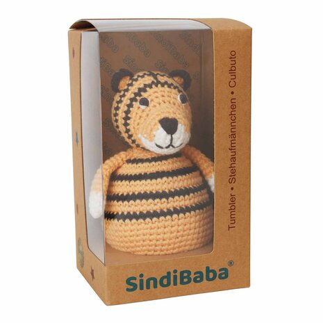 Sindibaba tiger tony roly-poly, made with love - GreenPicnic