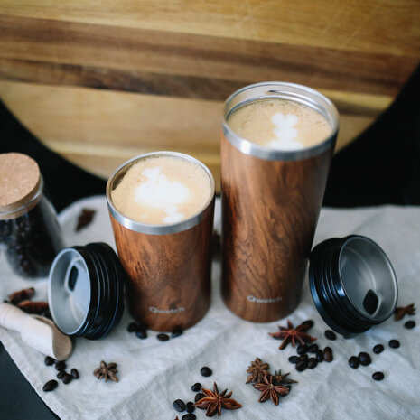 Qwetch Travel Cups Wood, coffee to go Greenpicnic