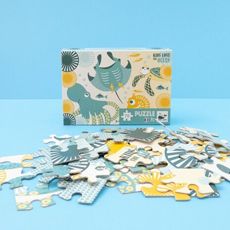 Coq en Pate Oceaan puzzel voor kinderen - Webshop GreenPicnic