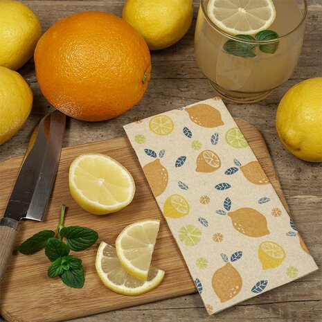 Make it a Green Picnic - Lemonade milieuvriendelijke servetten