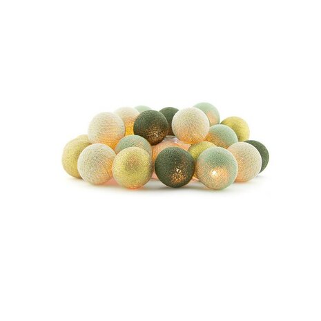 CBL lightstring Sparkling 20 LED lampjes Wild Glam Green