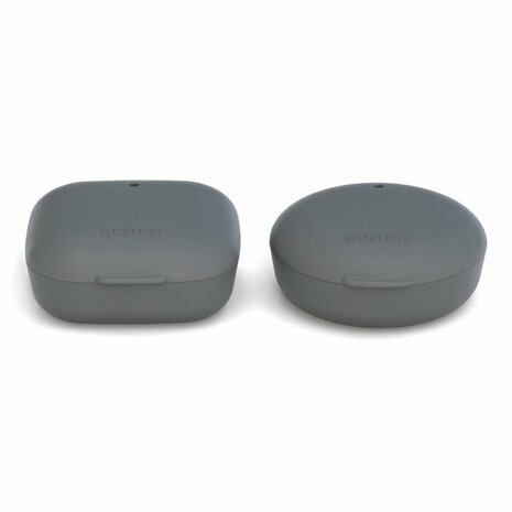 Ekobo Travel Soap Box Duo Smoke, set van 2 zeepdoosjes - Webshop GreenPicnic