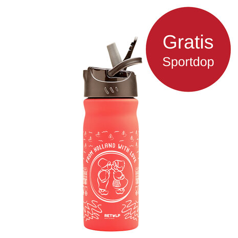 Retulp tuit drinkfles met gratis sportdop bij Greenpicnic