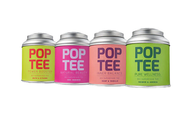 Pop Tee biologische theemelange in theeblik Inner Balance - Make it a Green Picnic