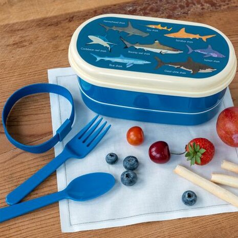 REX London Sharks Bento Box, lunchbox Greenpicnic