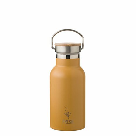 GreenPicnic - RVS Amber Gold thermos bottle van Fresk