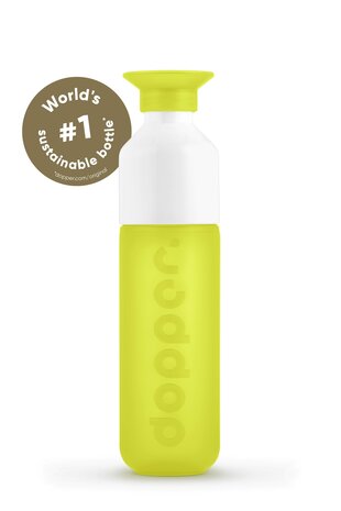 de Dopper Original Seahorse Lime drinkfles