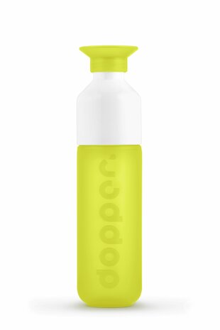 de Dopper Original Seahorse Lime drinkfles Greenpicnic