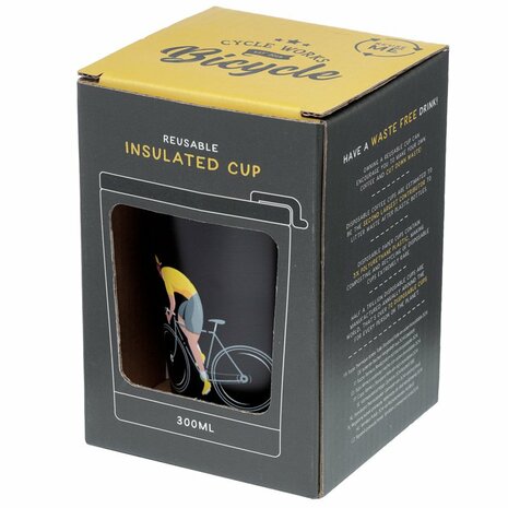 Puckator Cycle Works Bicycle thermo mug, Verkooppunt GreenPicnic