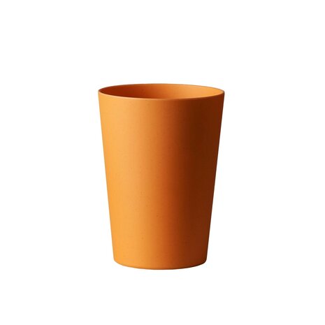 BioLoco oranje PLA bio plastic drinkbeker van bio plastic - Eco Webshop GreenPicnic