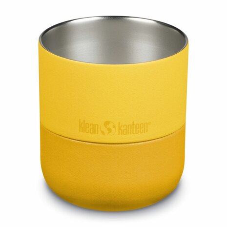 Dubbelwandige Old Gold Rise Lowball drinkbeker van Klean Kanteen 