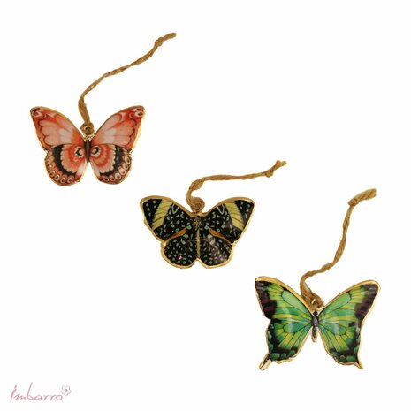 Imbarro Hanging Butterfly Magali, fairtrade decoratie en geschenken bij webshop GreenPicnic