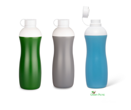 Biodrup drinkfles van bio plastic bij Greenpicnic