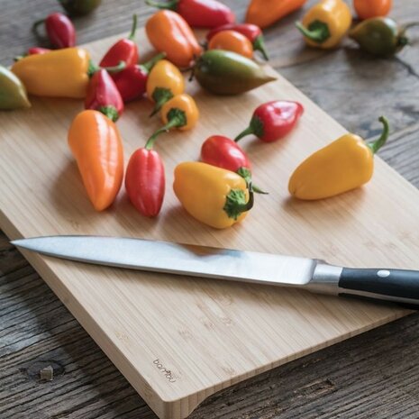 GreenPicnic - Bamboo Underut Cutting Board van Bambu