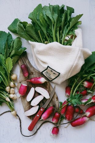 Vejibag vershoudzak voor groenten bij Greenpicnic