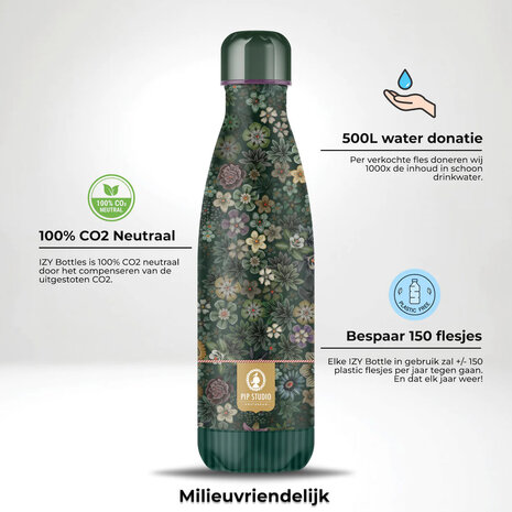 IZY Bottles Tutti Fuori Green van PIP bij Greenpicnic