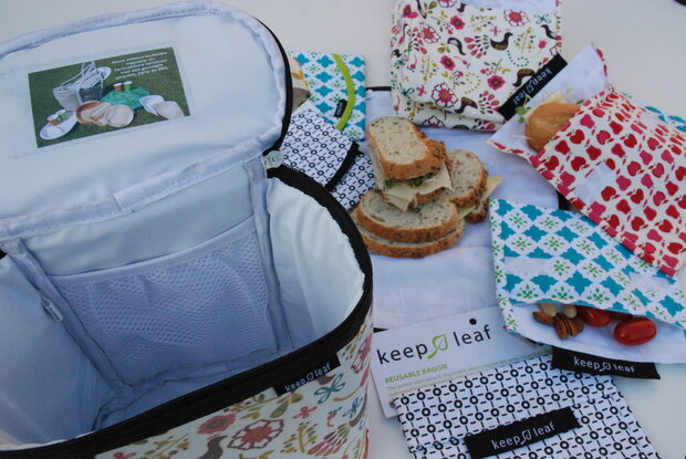 greenpicnic, keepleaf, cooler bag, koeltas, lunchkoeltasje