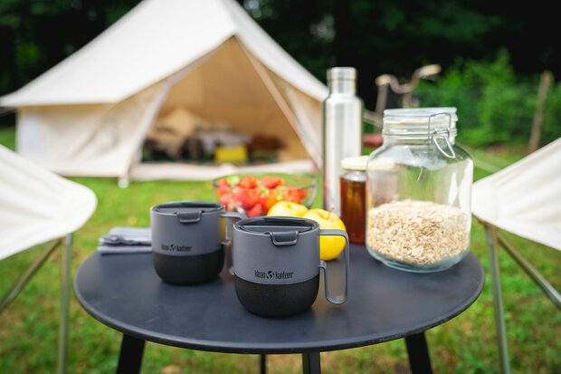 Geisoleerde kop van duurzaam gerecycled RVS - Make it a Green Picnic