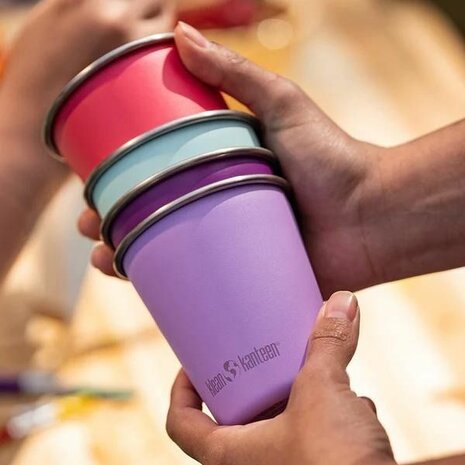 Klean kanteen gekleurde RVS bekers - Eco verkooppunt GreenPicnic