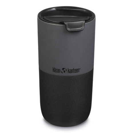 Klean Kanteen Rise 473ml asphalt, dubbelwandige beker in donkergrijs