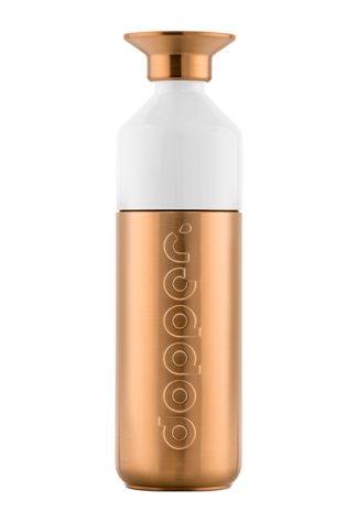 De Dopper Solid Steel Bronze 800ml drinkfles