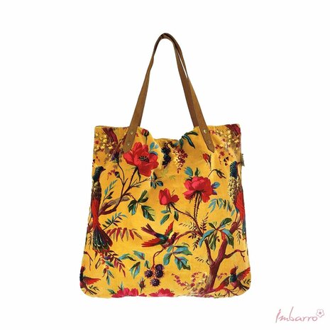 Imbarro paradise large Yellow shopper Greenpicnic
