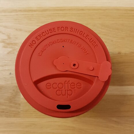 Ecoffeecup deksel bovenkant bij Greenpicnic