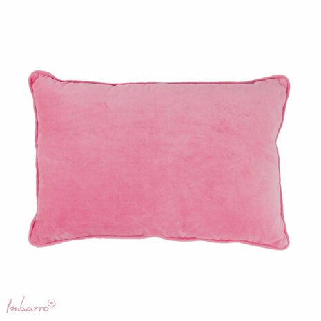 Imbarro Cushion Lala P Blush, fluwelen sierkussen - GreenPicnic