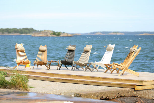 Ecofurn tuinstoelen Echochair in diverse hout kleuren