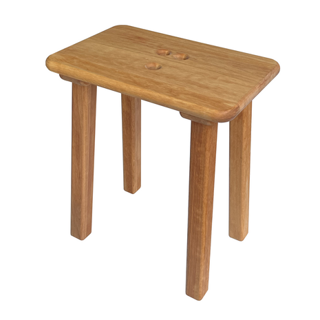 Ecofurn Jaakko 50 Alder oil, krukje van elzenhout