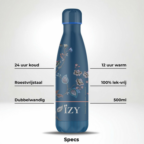 Izy Bottles Ce Ce Fiore fles van PIP Studio 