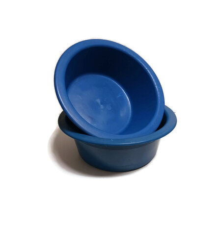 Fairtrade teil van gerecycled plastic blauw