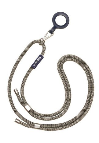 Dopper Cord Sandy Black, draagkoord voor drinkfles