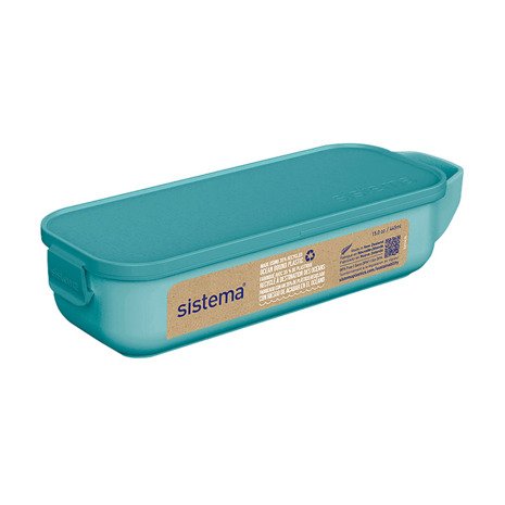 Sistema Ocean Bound Plastic snack box in groen