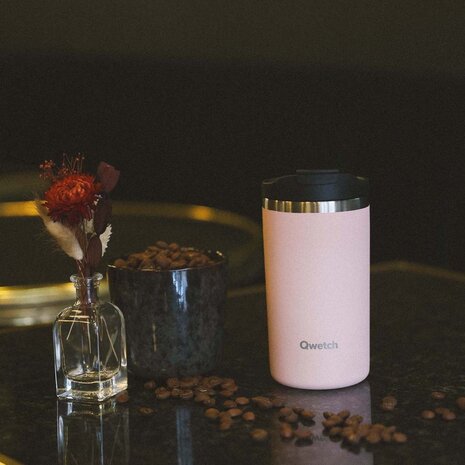 Pastel Pink Travel Mug van Qwetch
