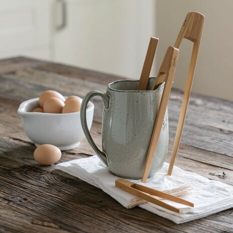 Bamboe houten keukentangen - Bambu Tongs 