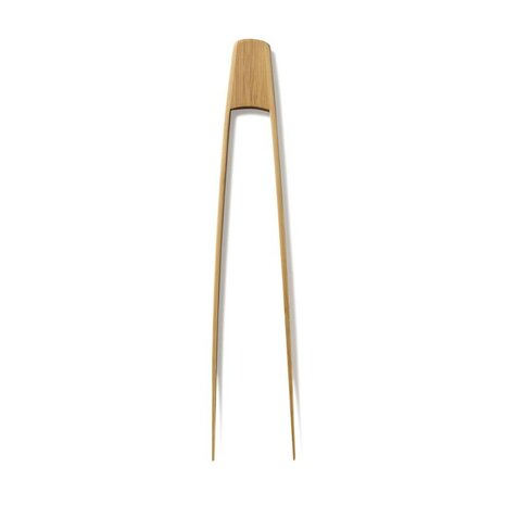 Bambu Tongs Large, grote bamboehouten keukentang