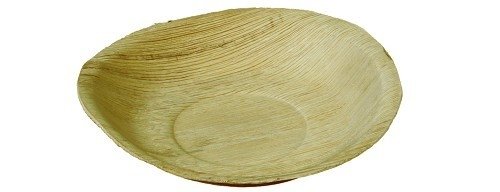 palmblad wegwerpbord rond 18cm