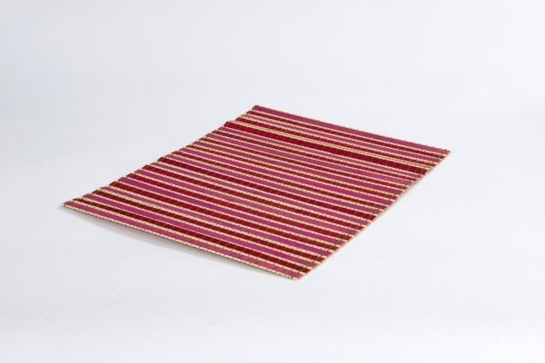 FairTrade Placemat bamboe roze/donkerroze