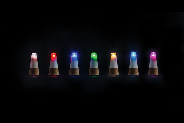 Bottlelight multicolour kurk lampje