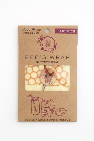 Bees Wrap sandwich wraps lunchverpakking