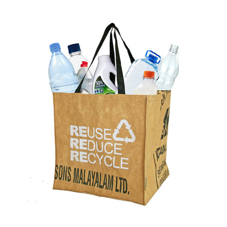 Superwaste Wastebag, tas van gerecyclede theezakken