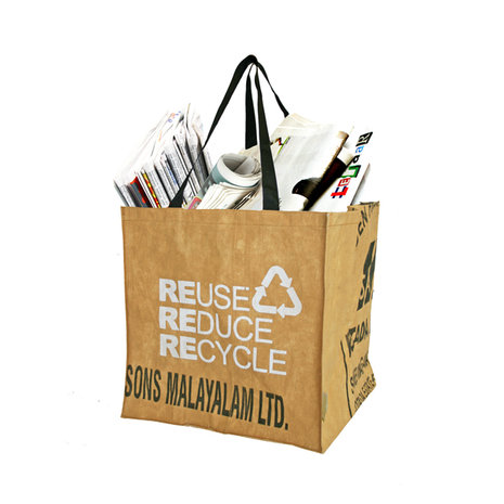 Superwaste Wastebag, tas van gerecyclede theezakken GreenPicnic