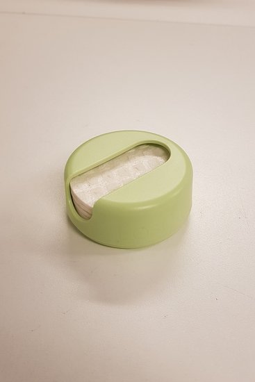 Groene Last Round wasbare wattenschijfjes