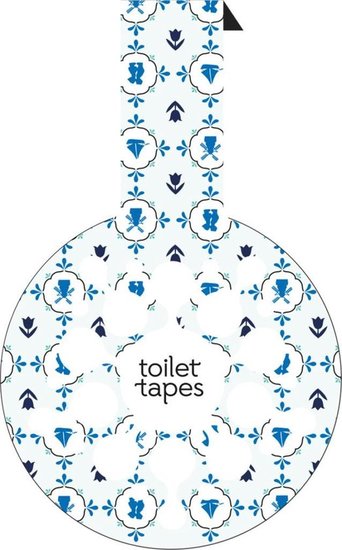 Toilet Tapes Dazzling Dutch WC blokje met veel minder plastic